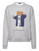 Polo Ralph Lauren Polo Bear Fleece Crewneck Grå