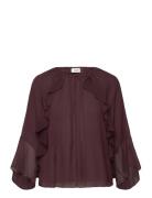 Saint Tropez Mavissz Blouse Brun
