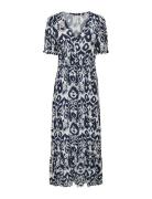 ONLY Onlchianti S/S Long Dress Wvn Noos Vit