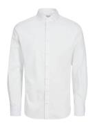 Jack & J S Jjeaxel Stretch Shirt Ls Noos Mni Vit