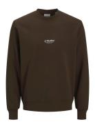 Jack & J S Jjesoho Sweat Crew Neck Sn Jnr Brun