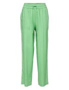 Selected Slfviva-Gulia Mw Long Linen Pant Grön