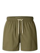 Selected Slhcooper Seersucker Swimshorts W Grön