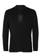 Selected Slhslim-Delon Jersey Blz Flex Noos Svart