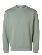 Selected Slhemanuel Soft Crew Neck Sweat Noos Grön