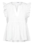 Selected Slfblair-Ida Sl Top Noos Vit
