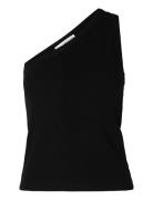 Selected Slfanna Shoulder Top Svart