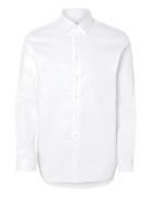 Selected Slhslim-Performance Shirt Ls Noos Vit