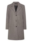 Selected Slfnew Alma Wool Coat Noos Grå