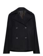 Selected Slfalma Short Wool Jacket Noos Svart