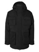Selected Slhron Parka Svart