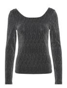 Selected Slfanita Ls Low Back Top Svart