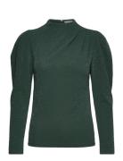 Selected Slfmarwa Ls High Neck Top Grön