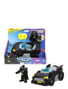 Imaginext Imaginext Dc Super Friends Metal Force Batmobile Toy Car & B...