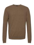 Selected Slhberg Crew Neck Noos Brun