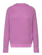 Selected Slfselma Ls Knit Pullover Rosa