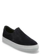 Selected Slhdavid Chunky Suede Slipon Svart