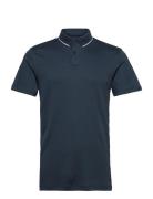 Selected Slhleroy Ss Polo Noos Marinblå