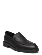 Selected Slhblake Leather Penny Loafer B Svart