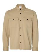 Selected Slhjackie Sweat Jacket Noos Beige