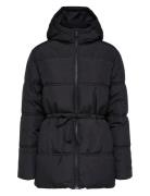 Selected Slfalina Puffer Jacket B Svart