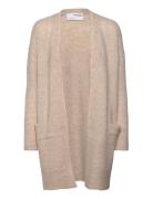 Selected Slflulu New Ls Knit Long Cardigan B Grå