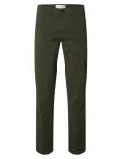 Selected Slh196-Straight New Miles Flex Pant Noos Grön