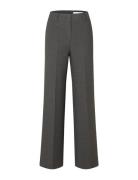 Selected Slfrita Mw Wide Pant Dgm N Noos Grå