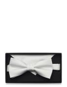 Lindbergh Black Polyester Bow Tiepolyester Bow Tie Vit
