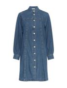 MSCH Copenhagen Mschrylan Elena Shirt Dress Blå