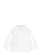 Mango Oxford Cotton Shirt Vit