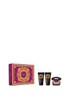 Versace Fragrance Crystal Noir Gift Set Nude