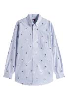 Tommy Jeans Tommy Girl Embroidered Shirt Blå