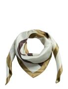 Pieces Pcjustine Small Square Scarf Bc Vit