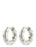 Pilgrim Nevaeh Hoops Silver-Plated Silver