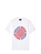 Mads Nørgaard Cotton Jersey Spiral Frode Tee Vit