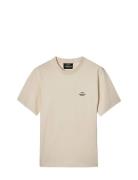 Mads Nørgaard Cotton Jersey Frode Logo Tee Fav Kräm