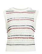 Object Objzelia S/L Re Knit Top 140 Vit