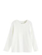 Lindex Top L S Basic Rib Vit