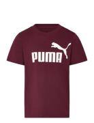 PUMA Ess No. 1 Logo Tee B Burgundy