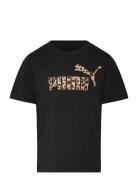 PUMA Ess Graphic Animal Graphic Tee G Svart