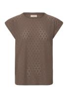 FREE/QUENT T-Shirt From Freequent In A Soft Material With A Lovely Hol...