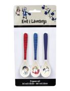 Emil I Lönneberga Emil I Lönneberga 3 Spoon Set Multi/patterned
