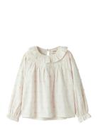 Lil'Atelier Nmfnethe Ls Loose Shirt Lil Kräm