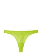 Understatement Underwear Mesh Thong Grön