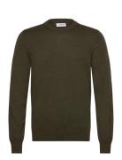 J. Lindeberg Keane Merino Crew Neck Grön