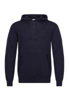 J. Lindeberg Karl Merino Hoodie Marinblå