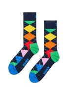 Happy Socks Argyle Sock Marinblå