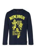 LEGO Kidswear Lwtaffy 606 - T-Shirt L/S Marinblå