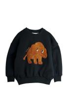 Mini Rodini Mammoth Chenille Sweatshirt Svart